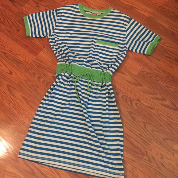 Reformation Dresses & Skirts - Reformation Vintage 80’s Striped Waist Shirt Dress